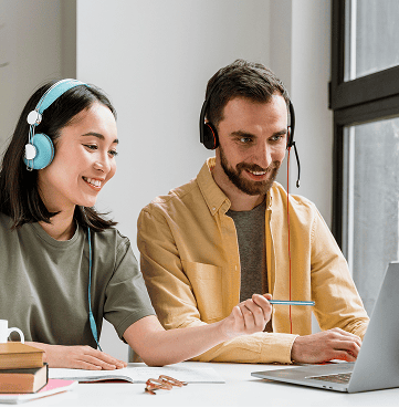 Team working together